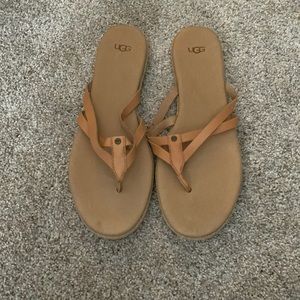 Brand new Ugg flip flops.